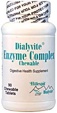 Dialyvite Enzyme Complex Chewable HP 155