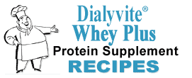 Dialyvite Whey Plus Peotein Supplement Recipes